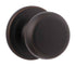 Kwikset Juno Venetian Bronze Passage Door Knob 1-3/4 in.