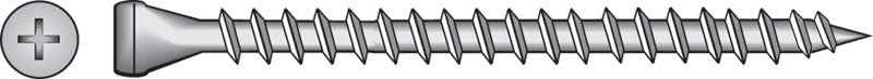 HILLMAN No. 6 Ga. X 1-5/8 in. L Phillips Fine Drywall Screws 100 pk