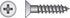 HILLMAN No. 12 X 2-1/2 in. L Phillips Coarse Wood Screws 100 pk