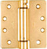 National Hardware 4 in. L Brass Spring Hinge 1 pk