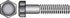 HILLMAN 5/8 in. D X 10 in. L Hot Dipped Galvanized Steel Hex Bolt 25 pk