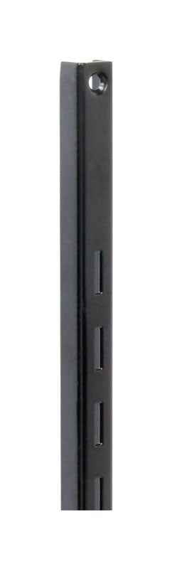 Knape & Vogt Black Steel Regular Duty Bracket 16 Ga. 24 in. L (Pack of 10)