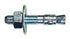 HILLMAN 5/8 in. D X 7 in. L Steel Round Head Wedge Anchor 10 pc