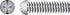 Hillman No. 10-32 X 2 in. L Combination Round Head Zinc-Plated Steel Machine Screws 100 pk