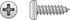 HILLMAN No. 14 Ga. X 3 in. L Phillips Pan Head Sheet Metal Screws 100 pk
