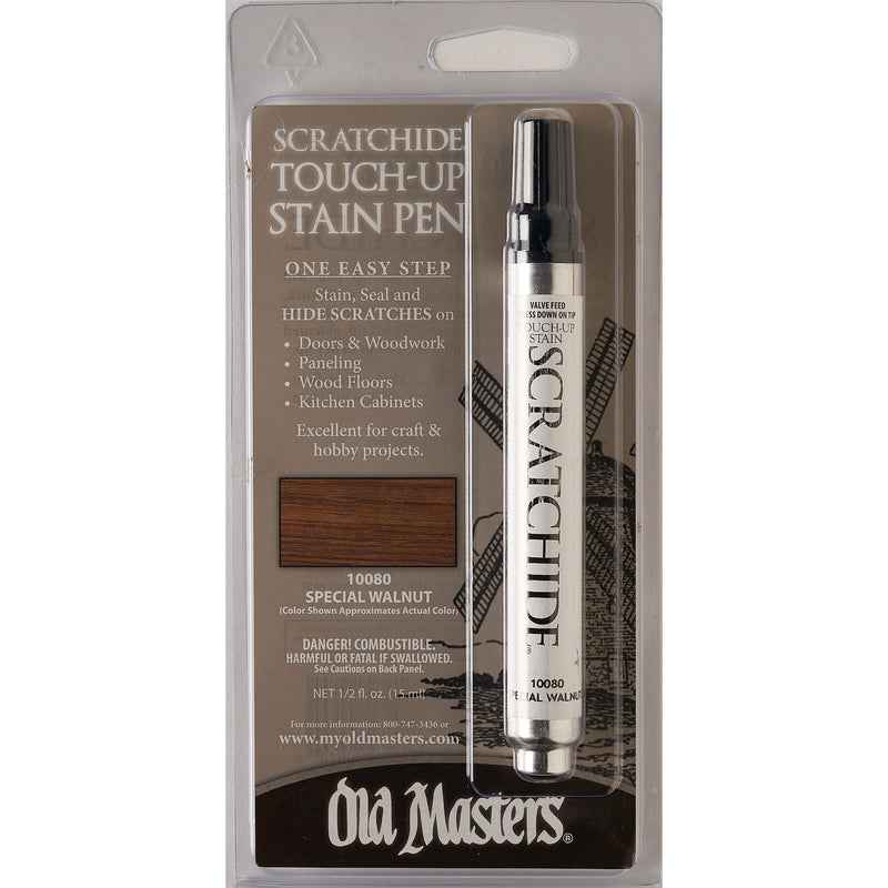 Old Masters Scratchhide Special Walnut Touch-Up Stain Pen 1/2 Oz.