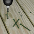 Deck Plus No. 8  x 2 in. L Star Flat Head Exterior Deck Screws 1 lb.