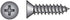 HILLMAN No. 10 Ga. X 1/2 in. L Phillips Flat Head Sheet Metal Screws 100 pk