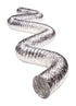 Deflect-O Jordan 300 in. L X 6 in. D Silver/White Aluminum Vent Hose