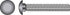 HILLMAN 3/8 in. X 1-1/2 in. L Hot Dipped Galvanized Steel Carriage Bolt 100 pk