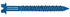 Hillman Tapper 1/4 in. D Steel Hex Head Concrete Screw Anchor 100 pk