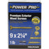 HILLMAN Power Pro No. 9 in. X 2-1/4 in. L Bronze Star Flat Head Premium Deck Screws 1 lb 97 pk