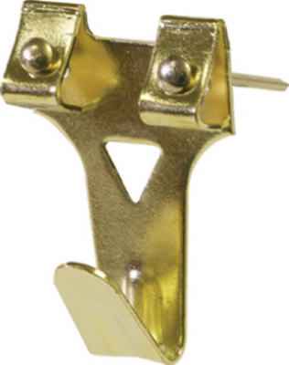 Hillman AnchorWire Brass-Plated Gold Brass Picture Hanger 40 lb. Professional 3 pk (Pack of 10)