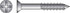 HILLMAN Tapper 1/4 in. D X 5 in. L Steel Flat Head Concrete Screw Anchor 100 pk