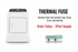 Whirlpool Dryer Thermal Fuse W10909685 – Sales Banner | XPart Supply