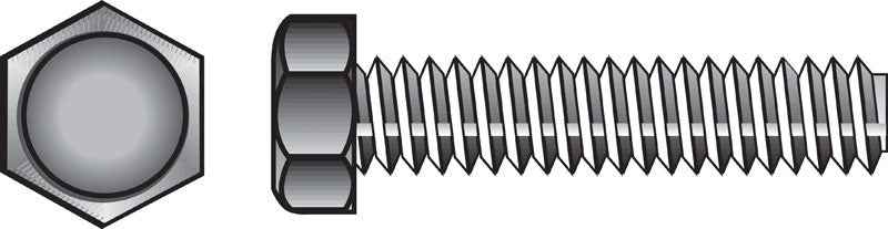 HILLMAN 1/4 in. D X 3-1/2 in. L Zinc Plated Steel Hex Tap Bolt 1 pk