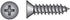 HILLMAN No. 14 Ga. X 1-1/4 in. L Phillips Flat Head Sheet Metal Screws 100 pk