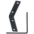 Hampton 3 in. H X 3/4 in. W X 3 in. D Black Steel Inside L Corner Brace (Pack of 20)