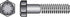 HILLMAN 5/8 in. D X 3-1/2 in. L Heat Treated Steel Hex Head Cap Screw 25 pk