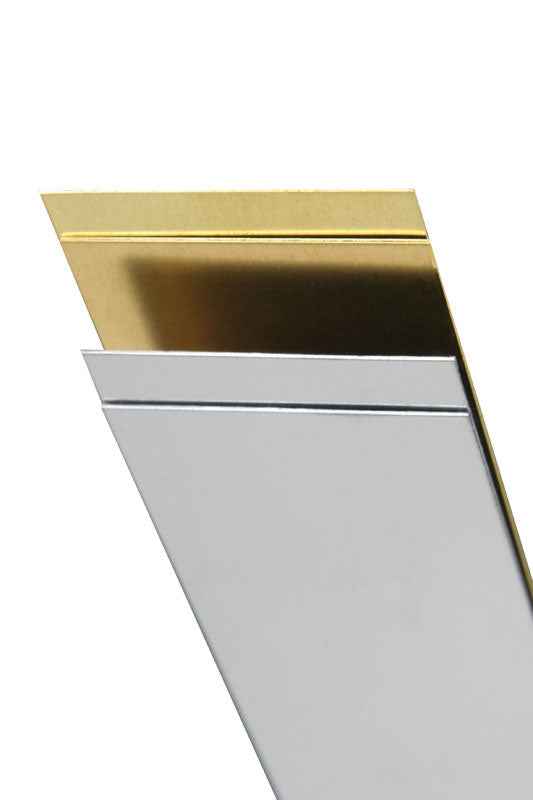K&S 12 in. L X 1 in. W Stainless Steel Strip