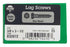 HILLMAN 3/8 in. X 3-1/2 in. L Hex Stainless Steel Lag Screw 25 pk