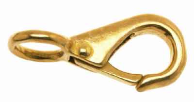 Campbell Chain 5/8 in. Dia. x 2-7/8 in. L Polished Bronze Quick Snap 70 lb. (Pack of 10)