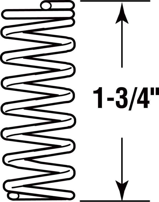 Prime-Line 1-3/4 in. L X 3/8 in. D Compression Spring 4 pk