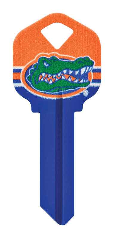 Hillman University of Florida College Team House/Office Universal Key Blank Single sided (Pack of 6)