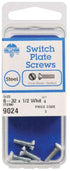 Hillman No. 6-32 x 1/2 in. L Slotted Oval Head Steel Machine Screws 4 pk (Pack of 10)