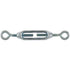 Hampton Zinc-Plated Aluminum/Steel Turnbuckle 65 lb. (Pack of 10)