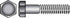 HILLMAN 1/2 in. D X 10 in. L Hot Dipped Galvanized Steel Hex Bolt 25 pk