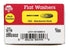 Hillman Yellow Dichromate Steel 5/16 in. USS Flat Washer 100 pk