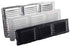 Air Vent 8 in. H x 16 in. W White Aluminum Undereave Vent (Pack of 24)