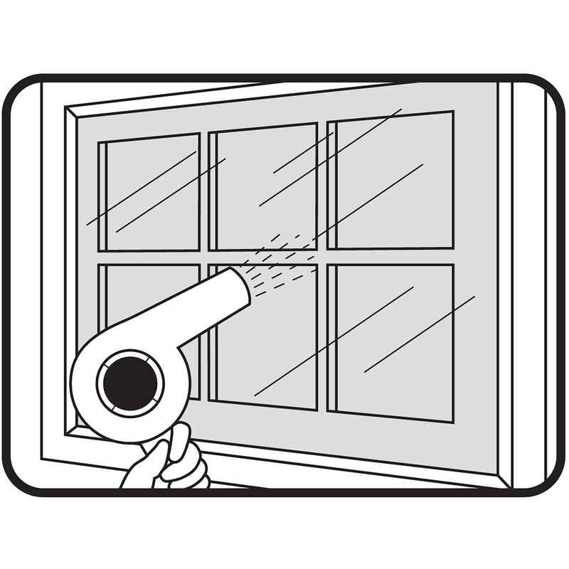 M-D Polar Block Clear Plastic Glare Control Window Shrink Film 62 L x 42 W in. (Pack of 6)