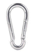 Campbell Chain 0.51 in. Dia. x 3-1/8 in. L Polished Stainless Steel Spring Snap 200 lb. (Pack of 10)