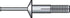 HILLMAN 1/4 in. D X 1-1/2 in. L Nylon Truss Head Truss Head Anchor 100 pk