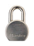 Master Lock 2-3/16 in. H X 2-1/2 in. W Steel Dual Ball Bearing Locking Weather-Resistant Padlock