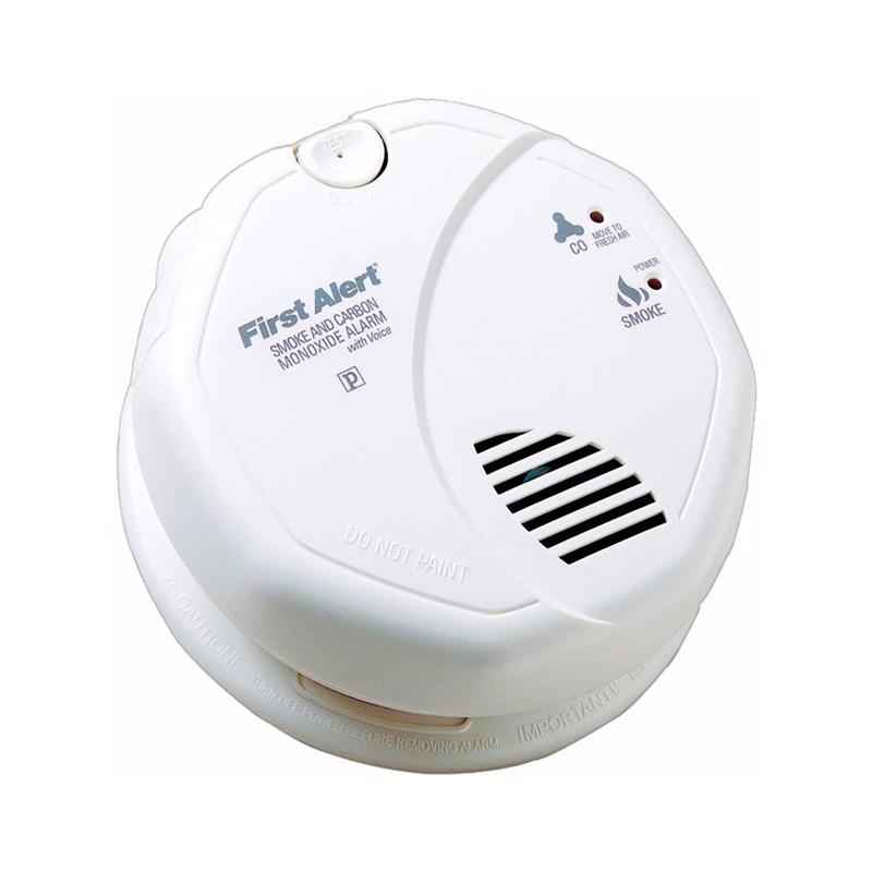 BRK Hard-Wired w/Battery Back-up Electrochemical/Photoelectric Smoke and Carbon Monoxide Detector 1