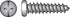 HILLMAN No. 8 X 1-1/4 in. L Phillips/Slotted Pan Head Sheet Metal Screws 100 pk