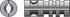 HILLMAN 5/16 in. D X 5/16 in. Short in. L Zinc Round Head Lag Shield Anchors 50 pc