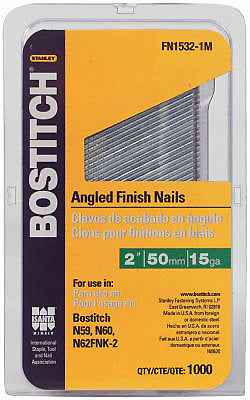 Finish Nail 15Ga 2"