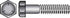 HILLMAN 5/16 in. D X 1-3/4 in. L Heat Treated Zinc Steel Hex Head Cap Screw 100 pk