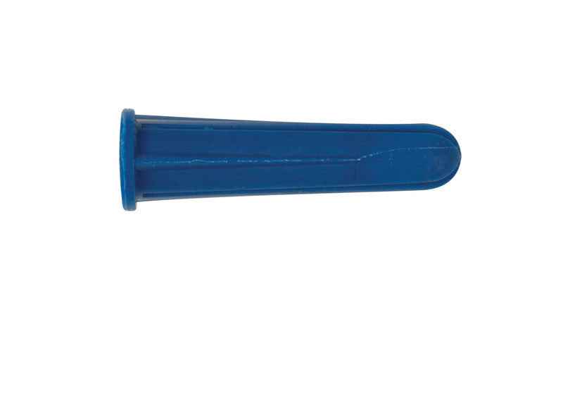 Hillman .25 in. D X 1-3/8 in. L Plastic Flat Head Conical Anchor 50 pk