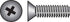 HILLMAN No. 6-32 Ga. X 1-1/2 in. L Phillips Flat Head Stainless Steel Machine Screws 100 pk