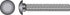 HILLMAN 1/4 in. X 1-1/2 in. L Hot Dipped Galvanized Steel Carriage Bolt 100 pk