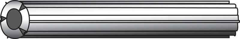 HILLMAN .3125 in. D X 1 in. L Plastic Round Head Ribbed Anchor 100 pk