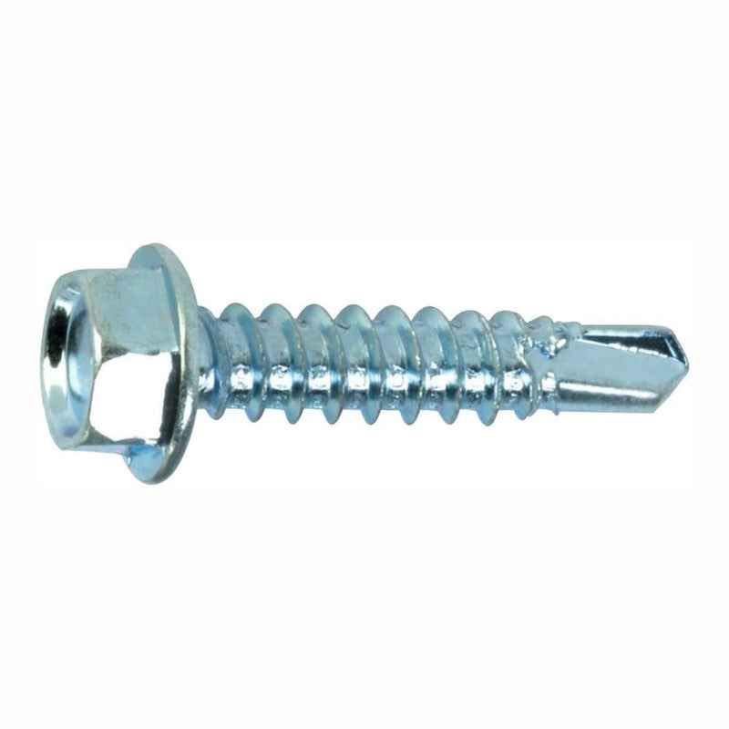 Grip-Rite Pro-Twist No. 8 Sizes x 1 in. L Hex Head Sheet Metal Screws 1 lb.