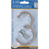 Hillman Distinctions 5 in. Silver Brushed Nickel Screw-On Number 3 1 pc (Pack of 3)
