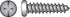 HILLMAN No. 8 Ga. X 3/4 in. L Phillips/Slotted Pan Head Sheet Metal Screws 100 pk