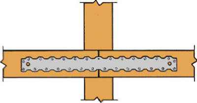 Simpson Strong-Tie 23.31 in. H X 2.06 in. W 16 Ga. Galvanized Steel Strap